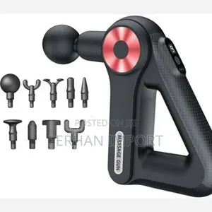 9in1 Massage Gun ማሳጅ ማድረግያ 5month Warranty