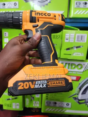 Ingco Chargeable Drill 20v (ቻርጀር ድሪል )