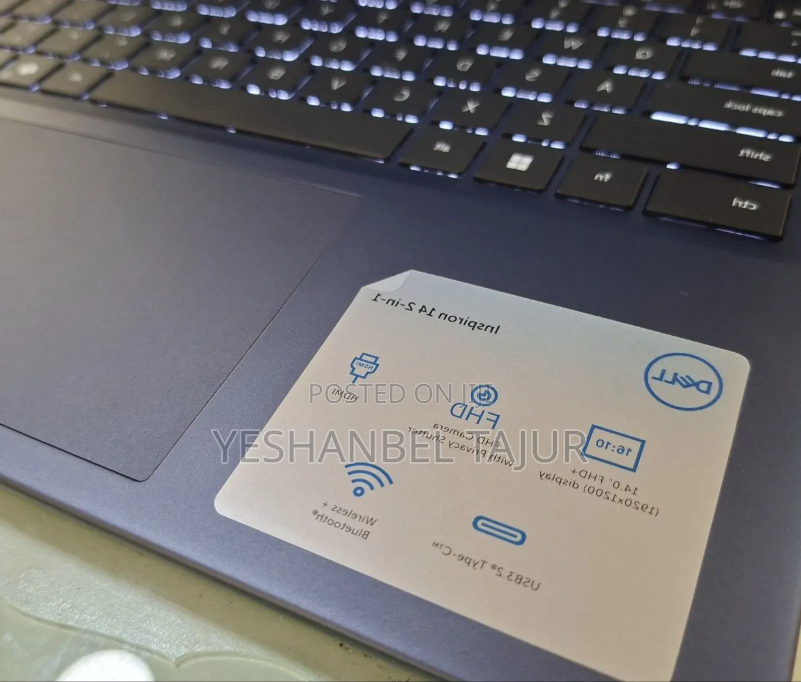 New Laptop Dell Inspiron 15 16GB AMD Ryzen 7 SSD 1T