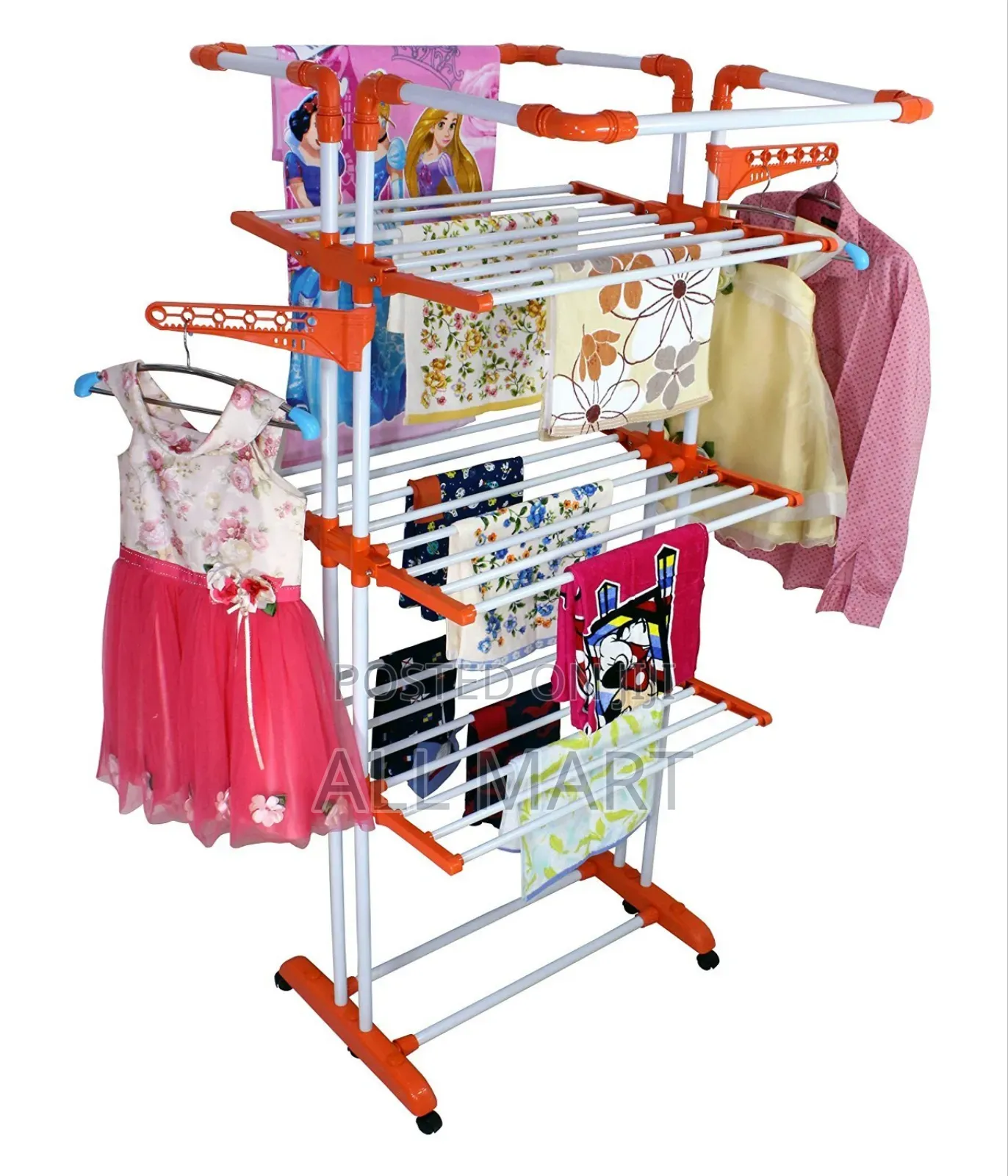 Three Layer Clothes Hanger Rack