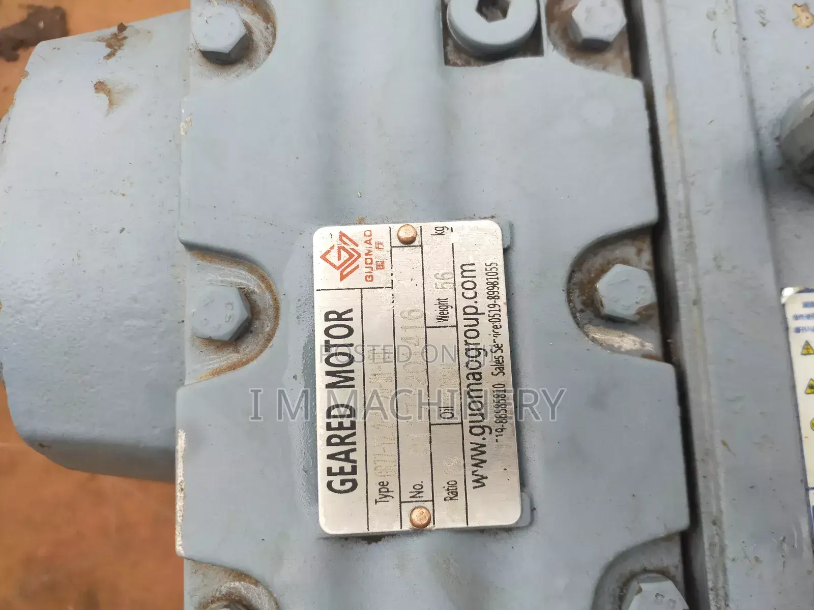 2.2kw 3hp Gearbox 1:30