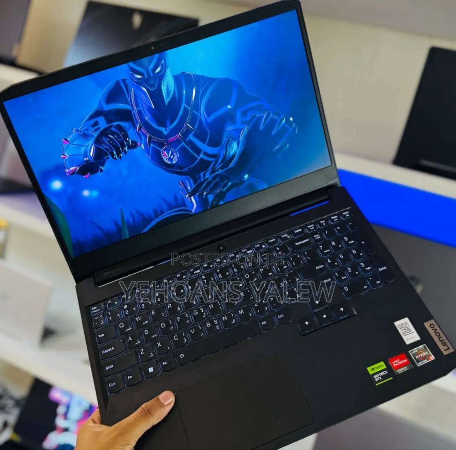 New Laptop Lenovo Ideapad Gaming 3 16GB AMD Ryzen 5 SSD 512GB