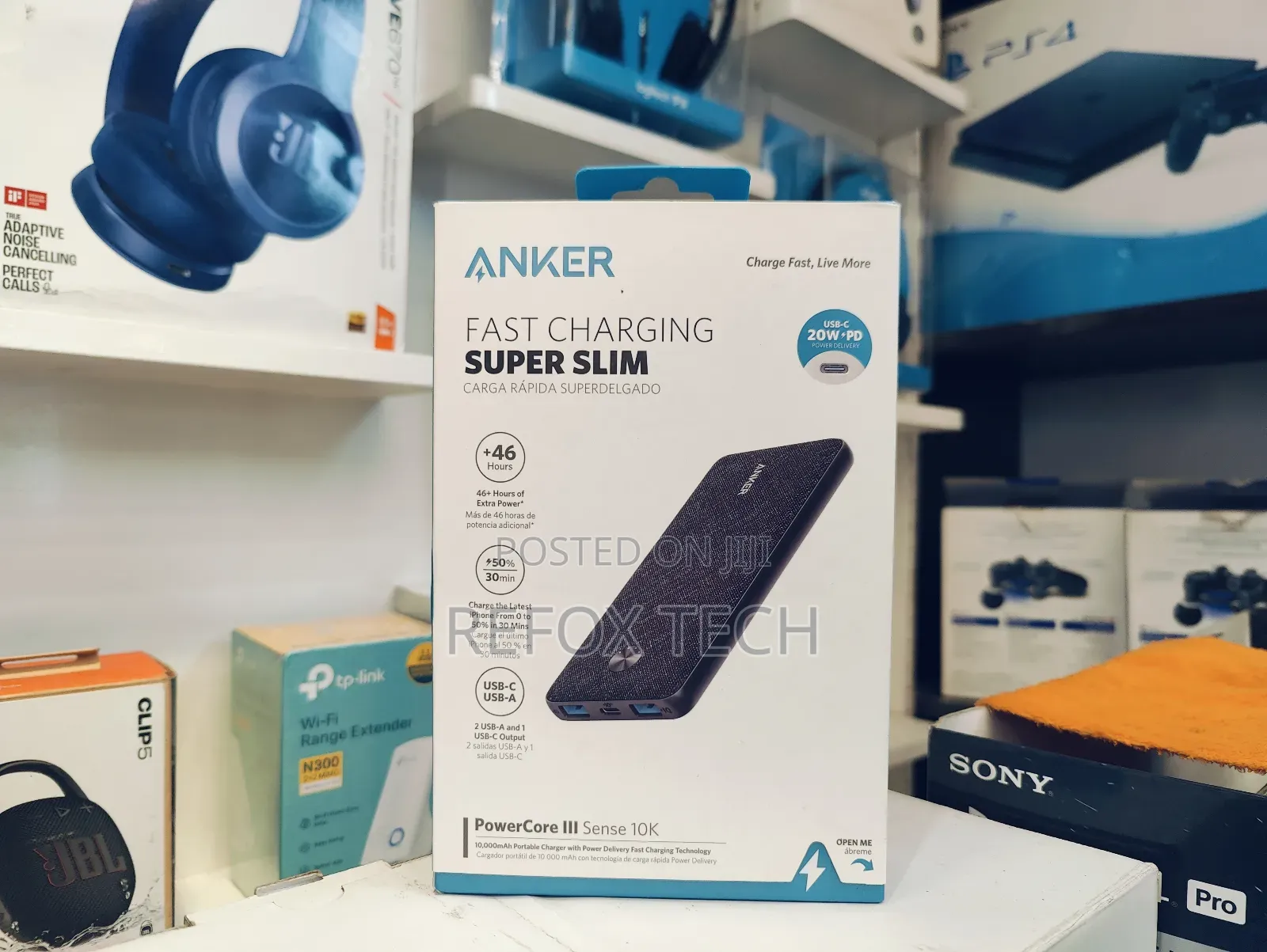 Anker Super Slim 10000mah Power Bank Pd 20w