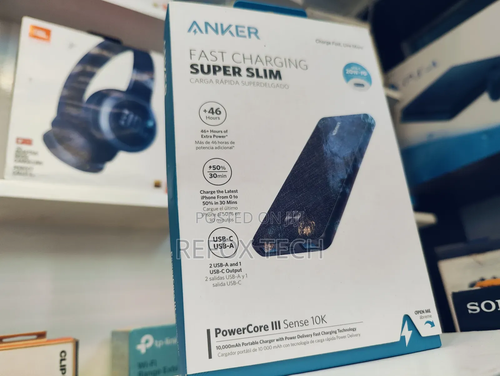 Anker Super Slim 10000mah Power Bank Pd 20w