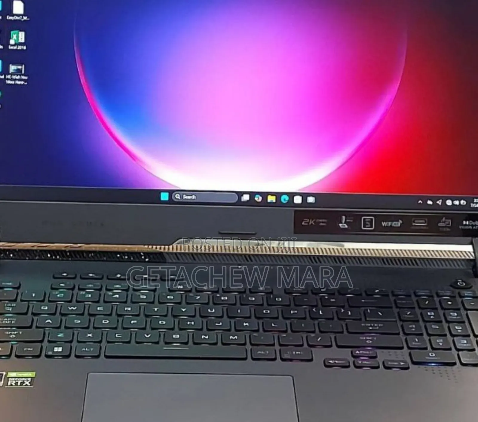 New Laptop Asus ROG Strix G15 16GB AMD Ryzen 7 SSD 1T