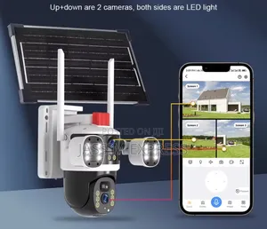 5g 8mp Solar 4 Lens Camera Solar Powered 5g Sim Support