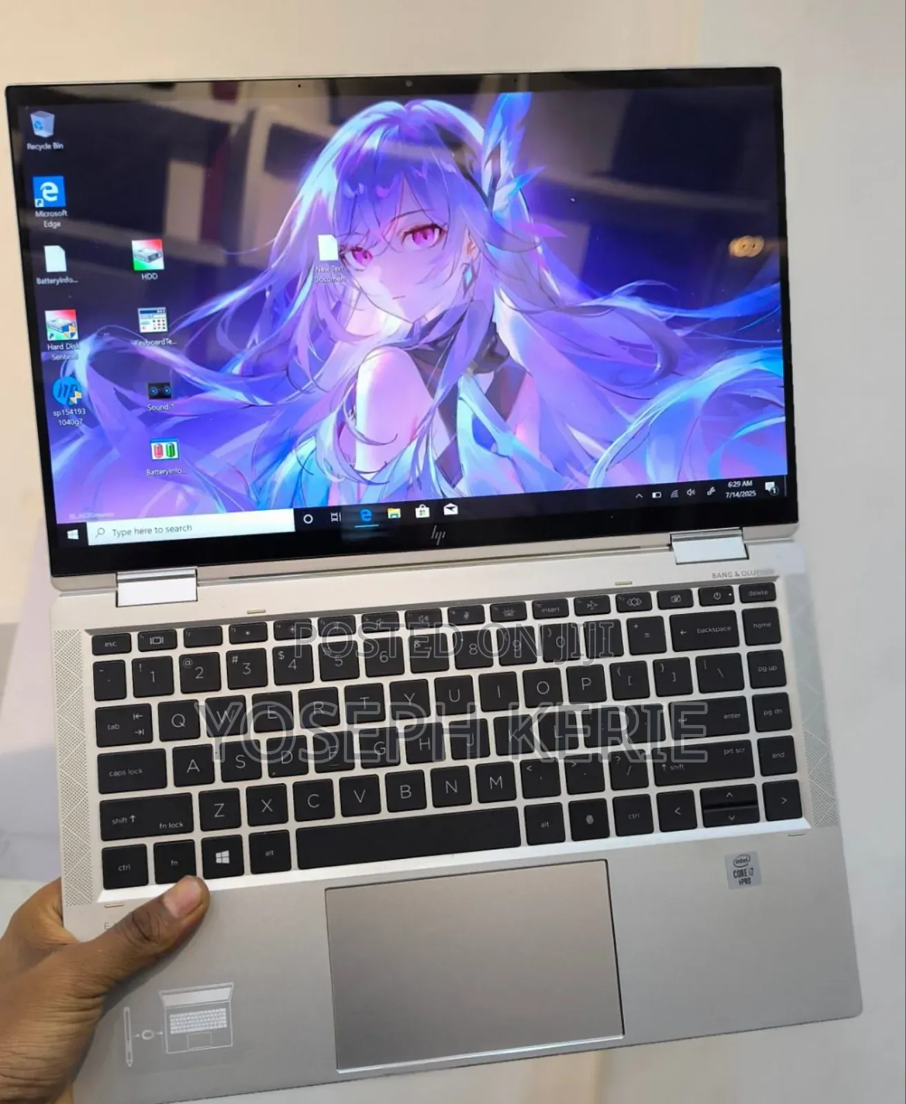 New Laptop HP EliteBook X360 1040 G7 16GB Intel Core I7 SSD 512GB