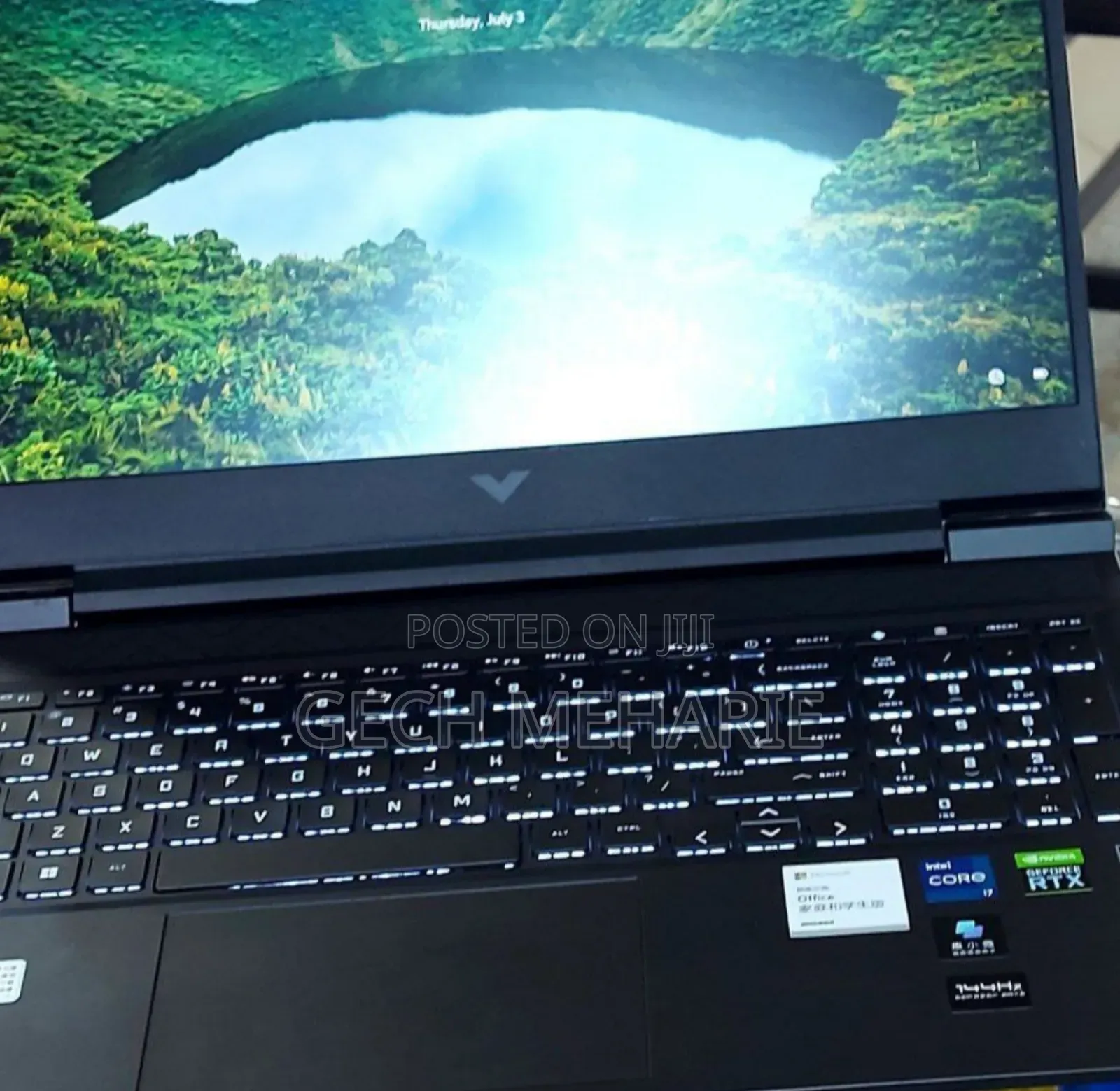 New Laptop HP Victus 16 16GB Intel Core I7 SSD 512GB