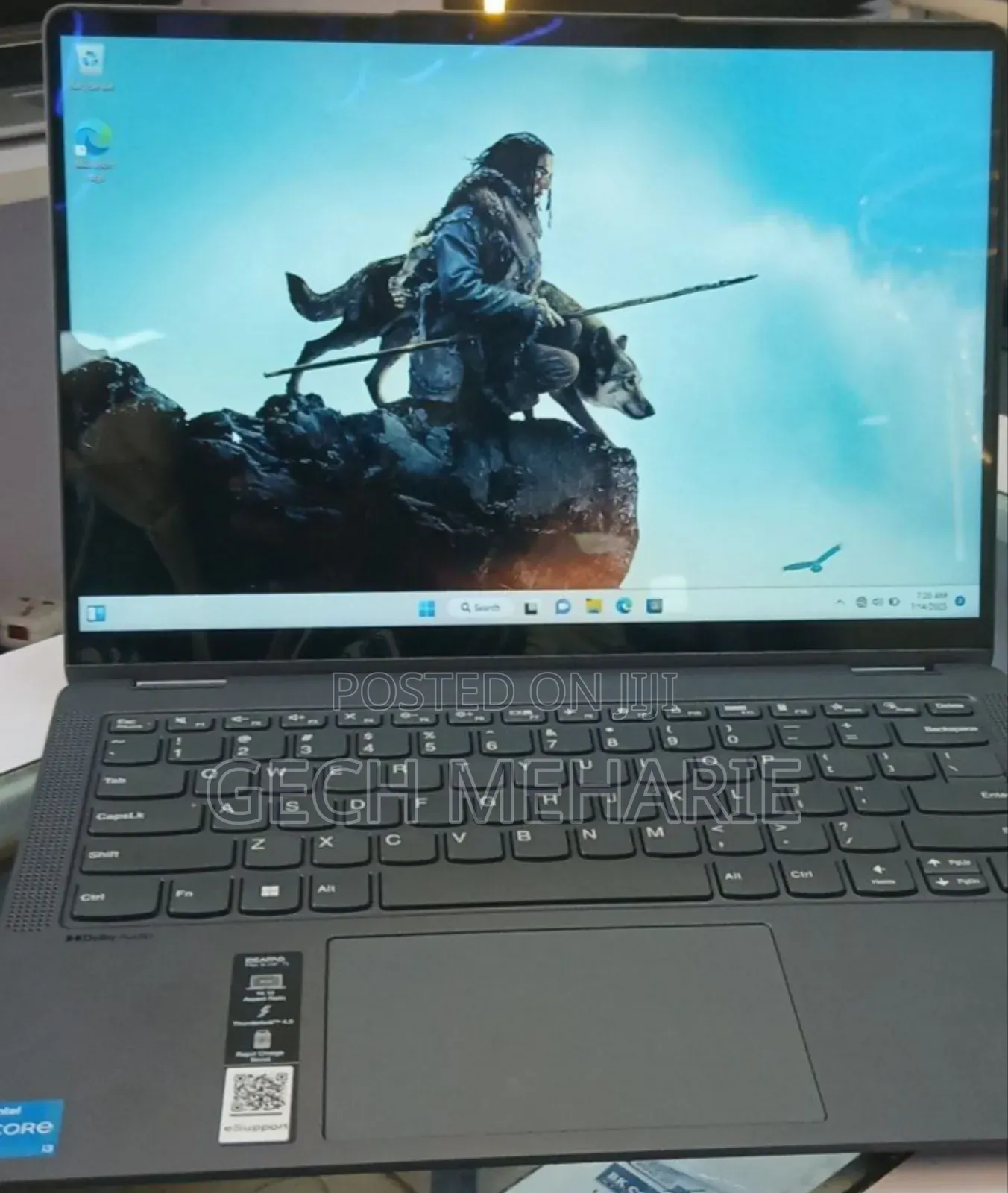 New Laptop Lenovo Ideapad 3 8GB Intel Core I3 SSD 256GB