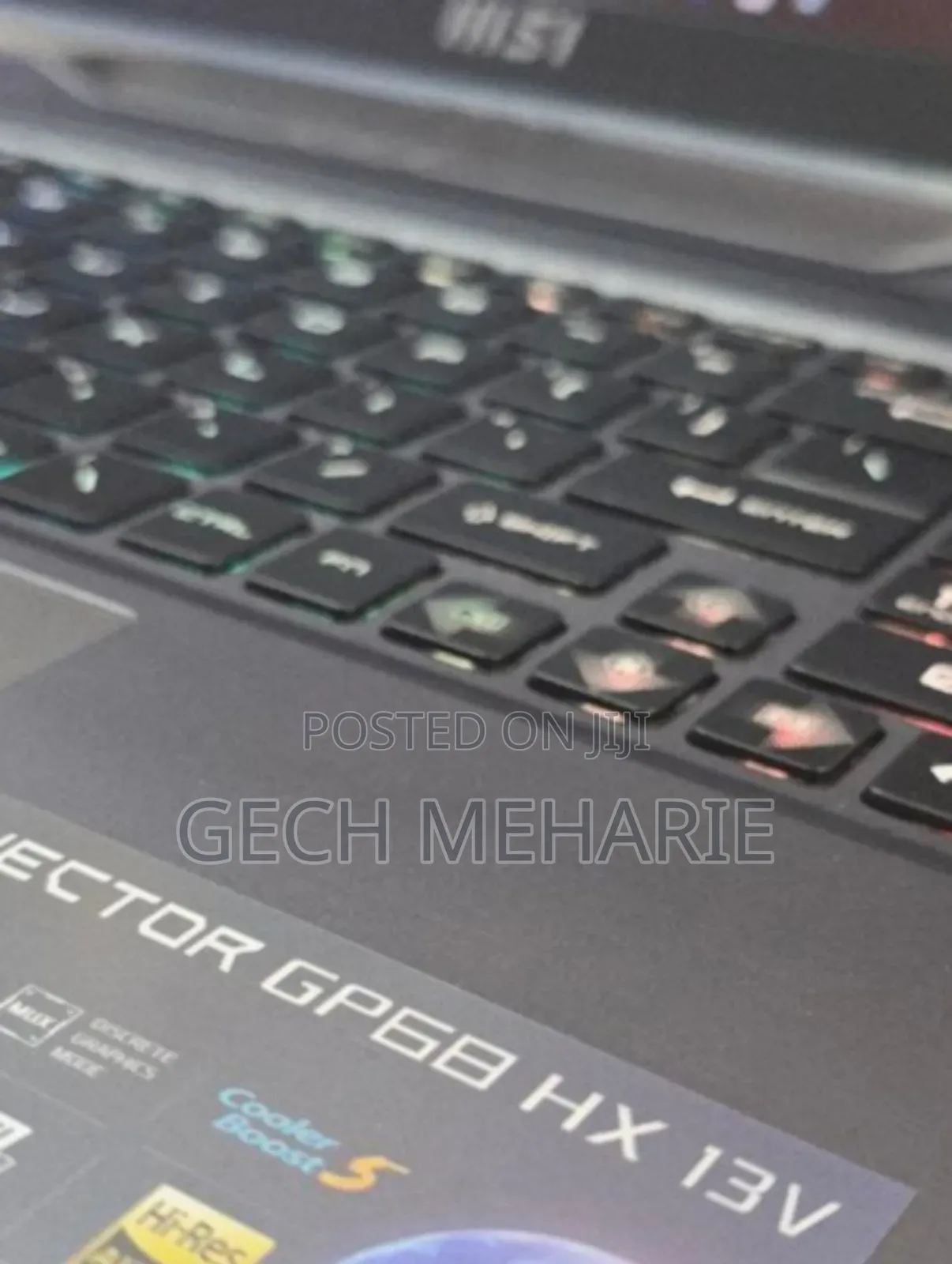 New Laptop MSI Vector 16 HX AI A2XWIG 16GB Intel Core I9 SSD 1T
