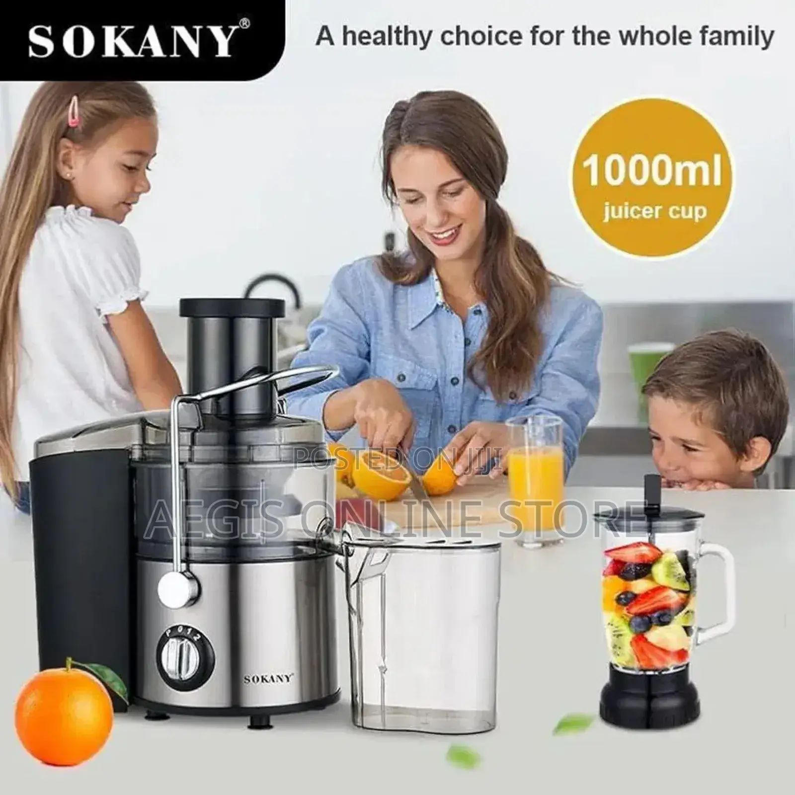 4 in 1sokany Juice Extractor
