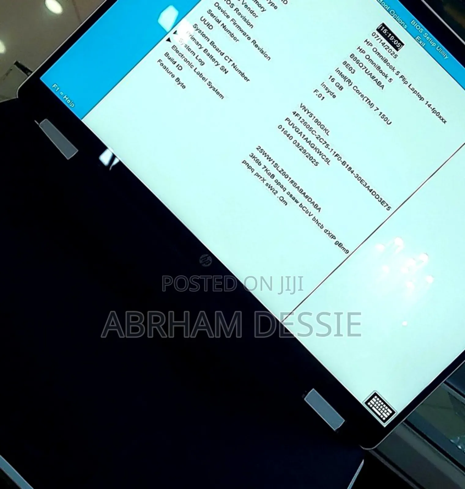 New Laptop HP 16GB Intel Core Ultra 7 SSD 1T