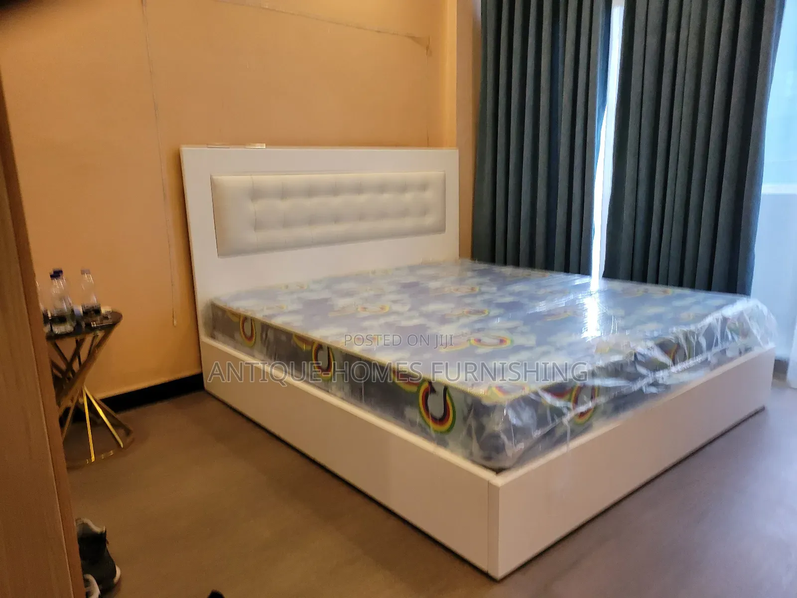 Bed With Night Stand