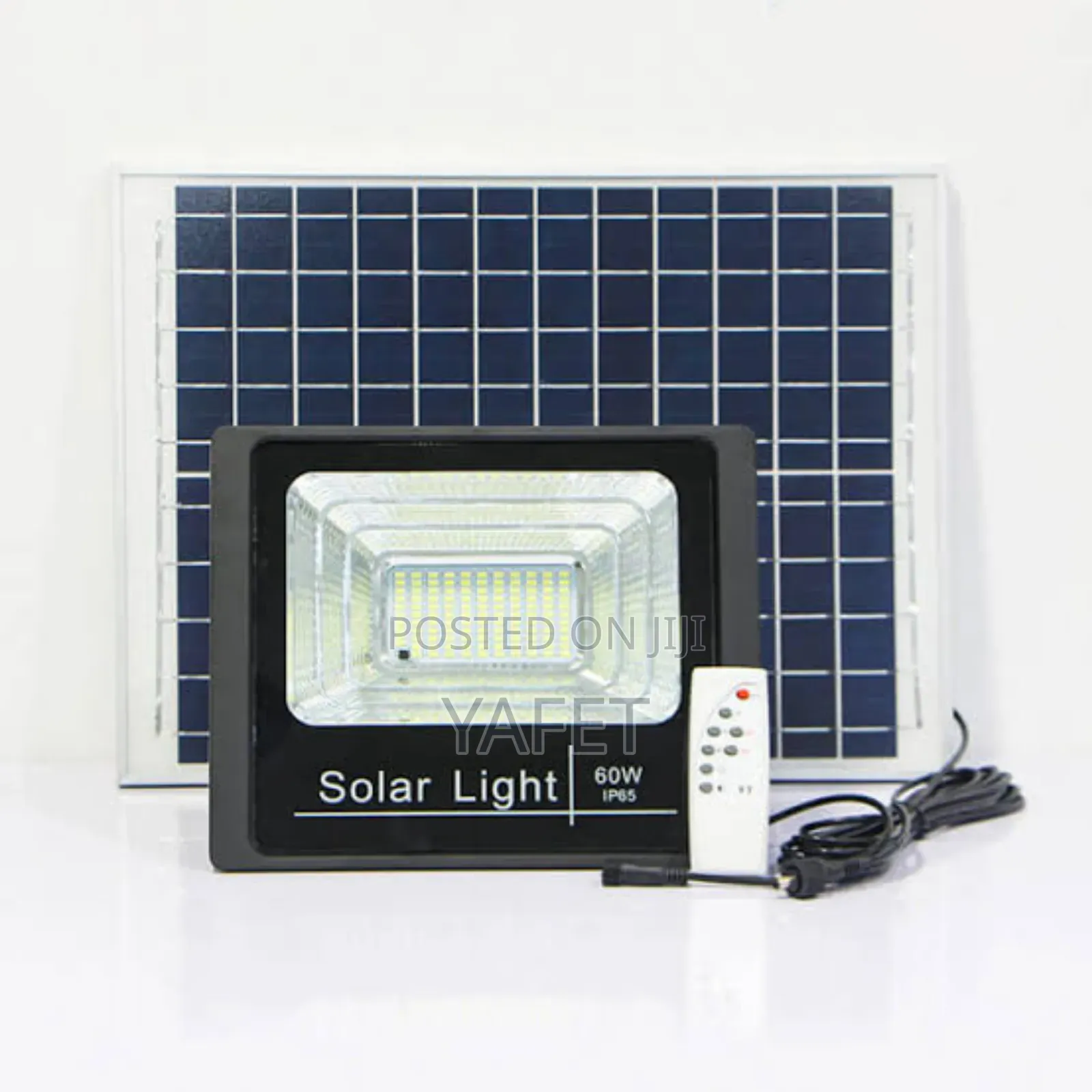650-led Solar Light With Remote Timer