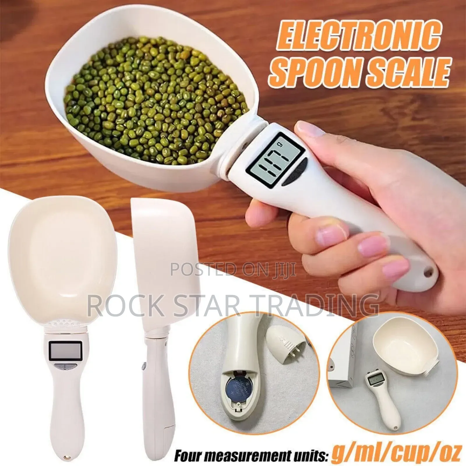 Digital Food Scale Spoon Kitchen Electronic
