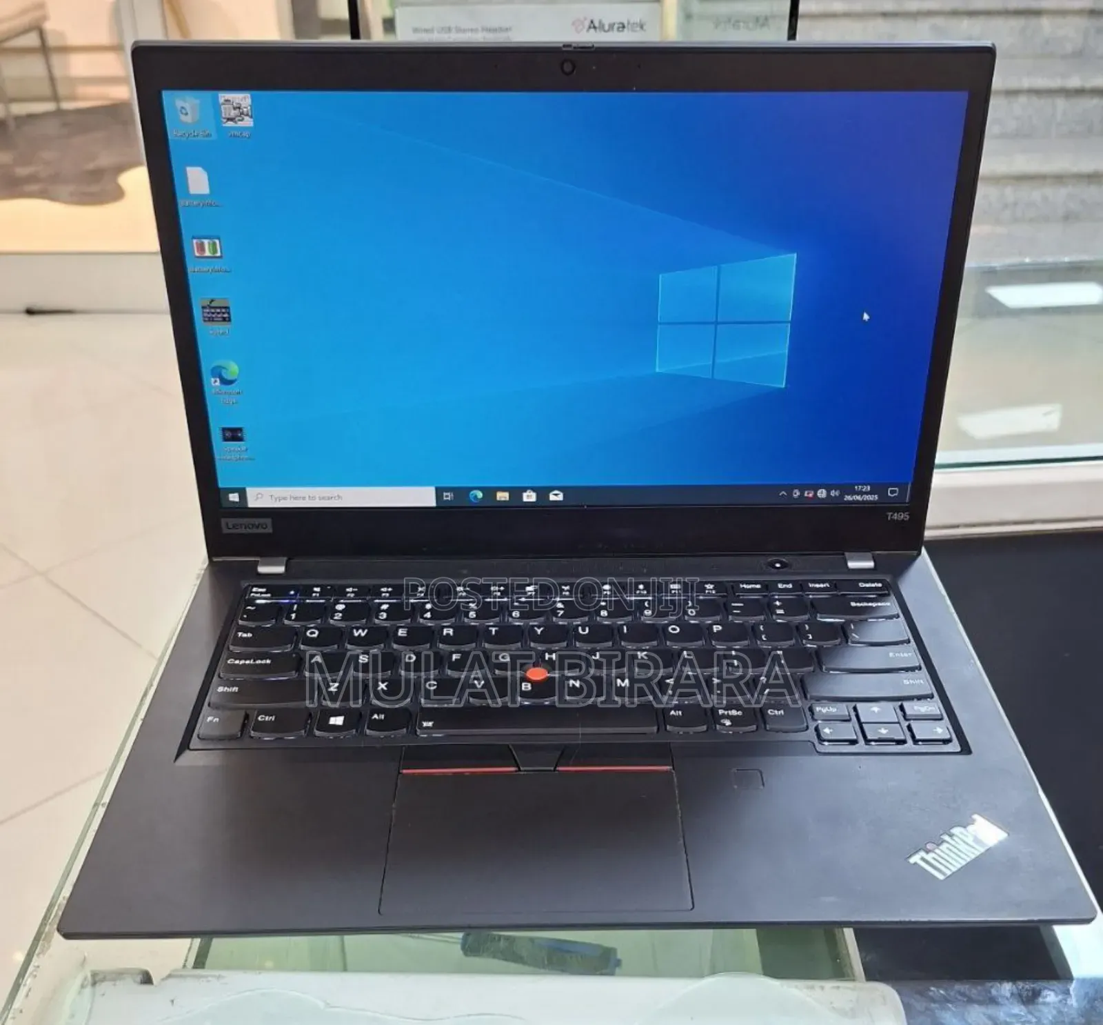 New Laptop Lenovo ThinkPad T495s 16GB AMD Ryzen 5 SSD 512GB