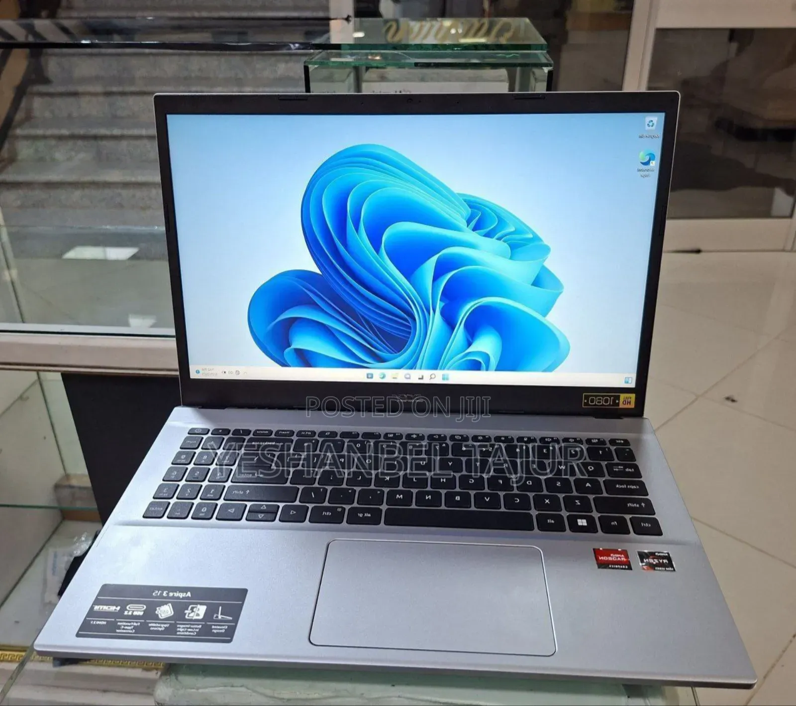 New Laptop Acer Aspire 3 A315-21 16GB AMD Ryzen 7 SSD 512GB