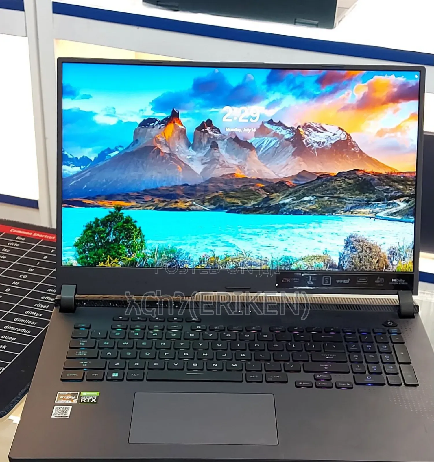 New Laptop Asus ROG Strix G16 G614 16GB AMD Ryzen 9 SSD 1T