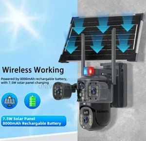 በsolar የሚሰራ PTZ የሆነ 5g Sim የሚቀበል 8mp Camera