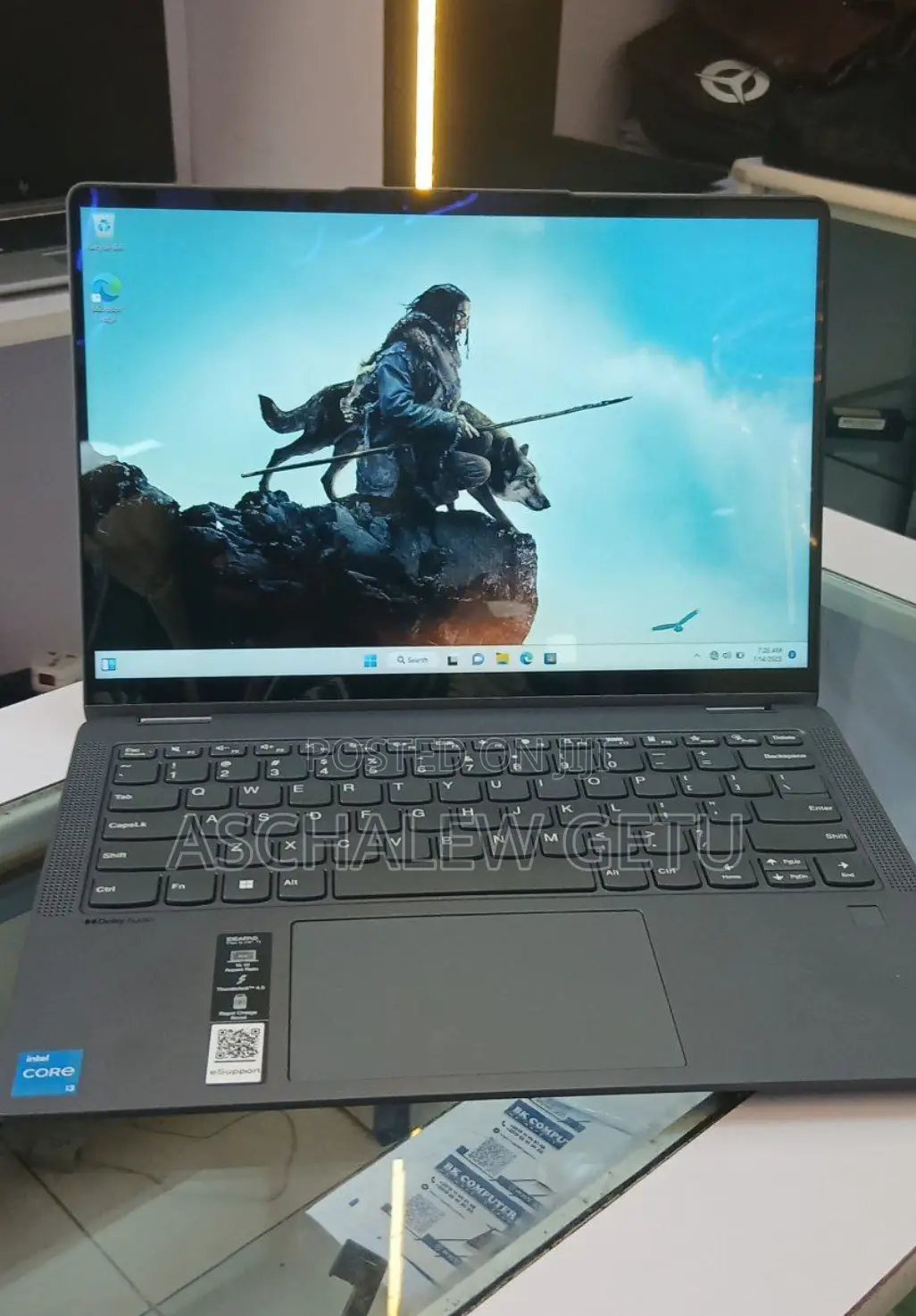 New Laptop Lenovo Ideapad 3 8GB Intel Core I3 SSD 256GB