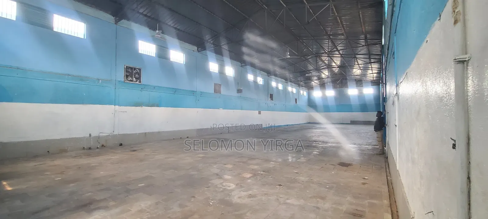 ለክራይ የቀረበ መጋዘን