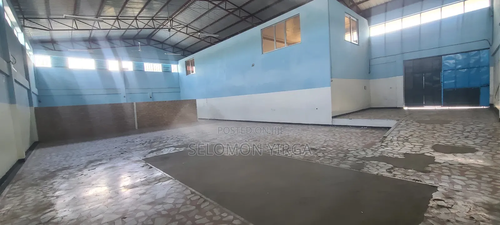 ለክራይ የቀረበ መጋዘን