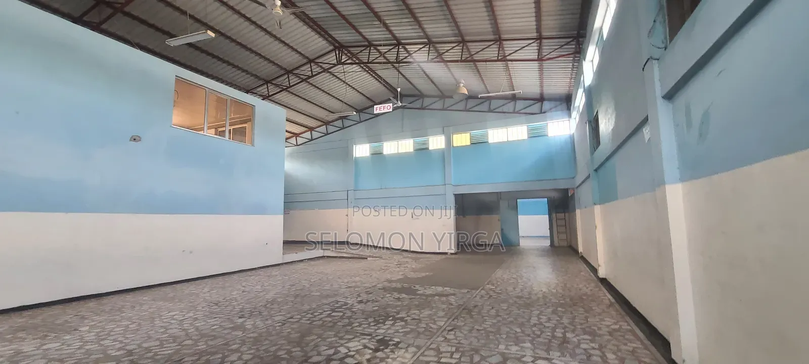 ለክራይ የቀረበ መጋዘን