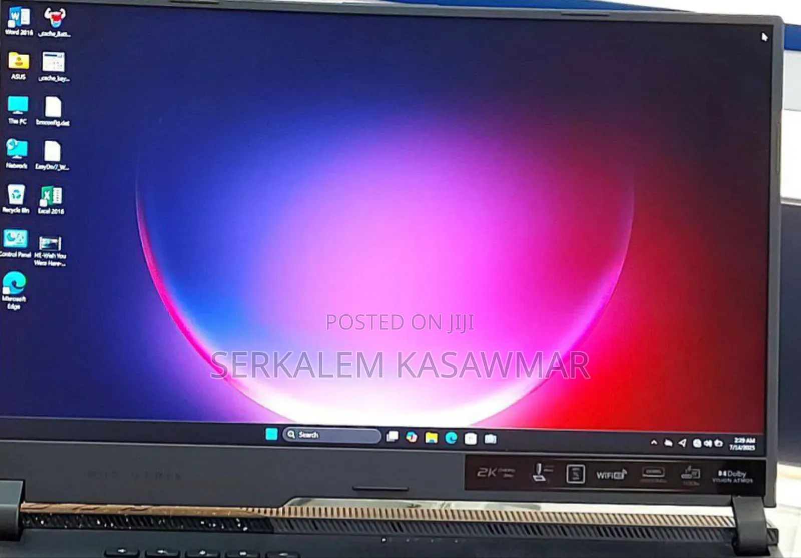 New Laptop Asus ROG Strix G16 G614 16GB AMD Ryzen 9 SSD 1T