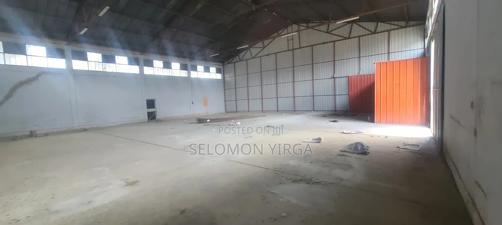 ለክራይ የቀረበ መጋዘን