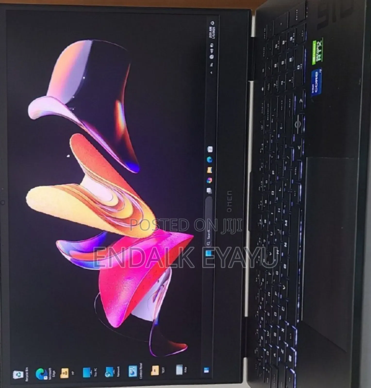 New Laptop HP Omen 16 16GB Intel Core I7 SSD 512GB