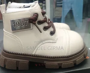 Boots Size: 21 - 26 Color: Black,Shite and Brown