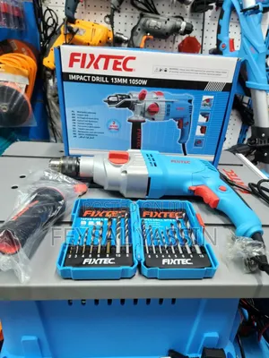 Photo - Fixtec 1050w Drill With Accessories