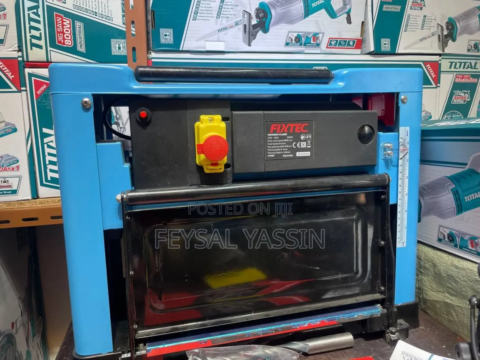Fixtec Jointer and Planer 1,600w 8inch