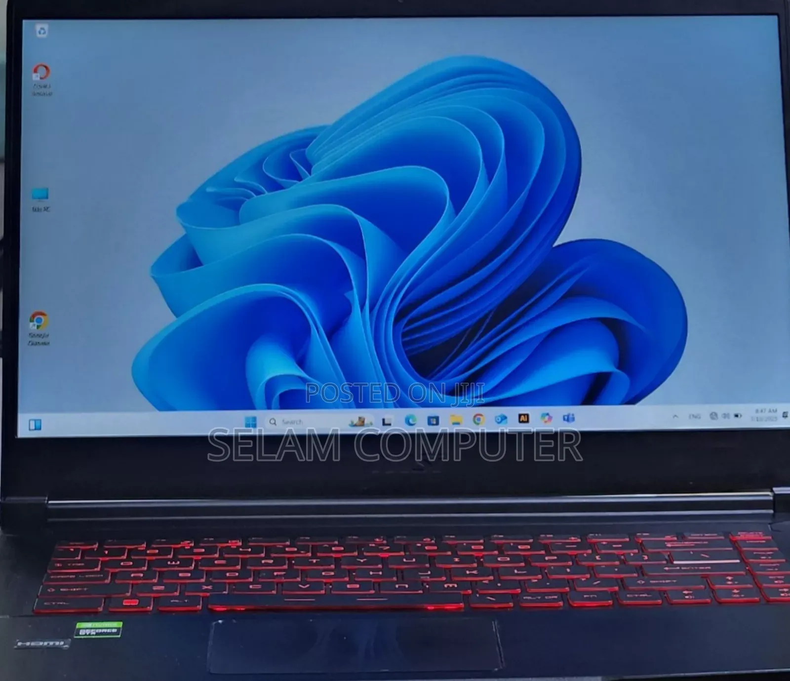 New Laptop MSI GF63 12GB Intel Core I5 SSD 512GB