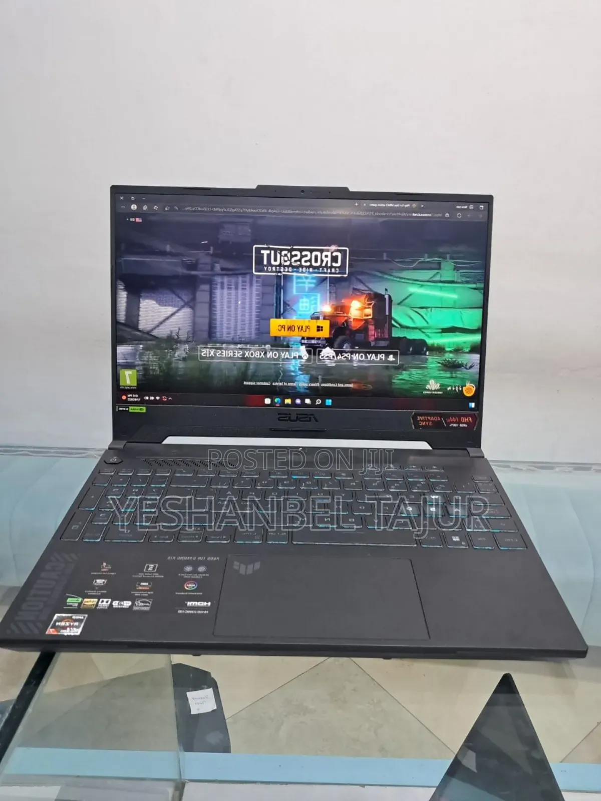 New Laptop Asus TUF Gaming A15 16GB AMD Ryzen 7 SSD 512GB