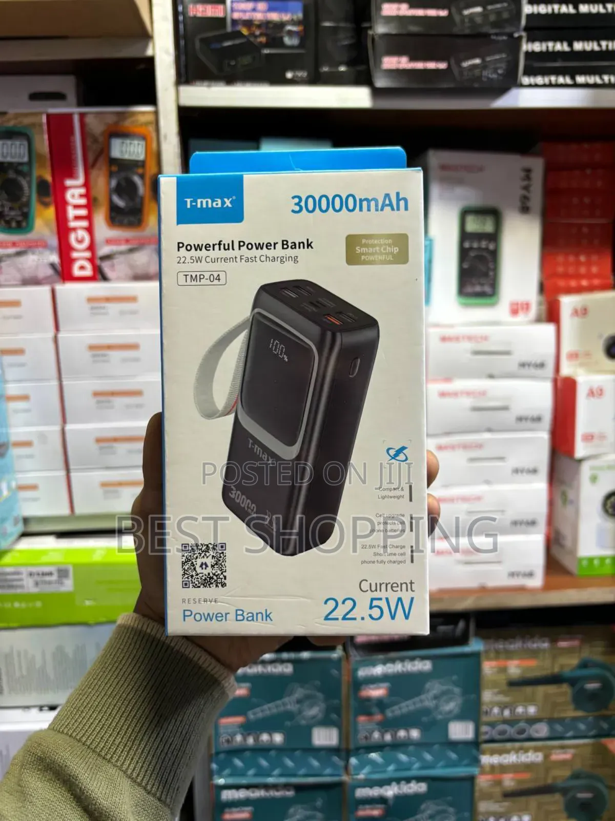 T Max Power Bank 30000mah