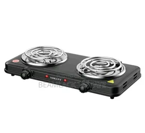 Photo - Sokany Hot Plate ባለሁለት ምድጃ ስቶቭ