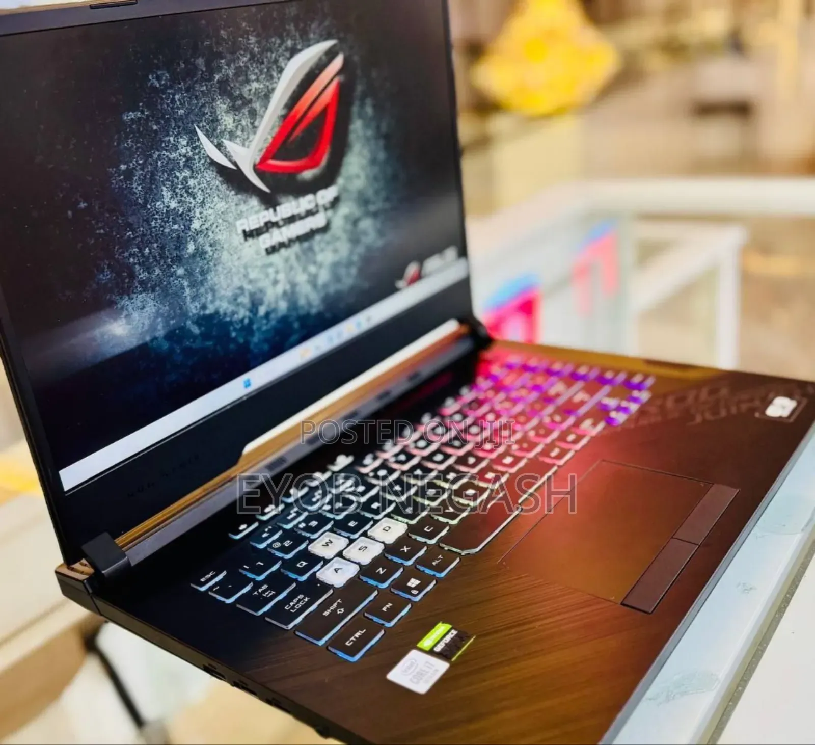 New Laptop Asus ROG Strix G15 16GB Intel Core I7 SSD 512GB