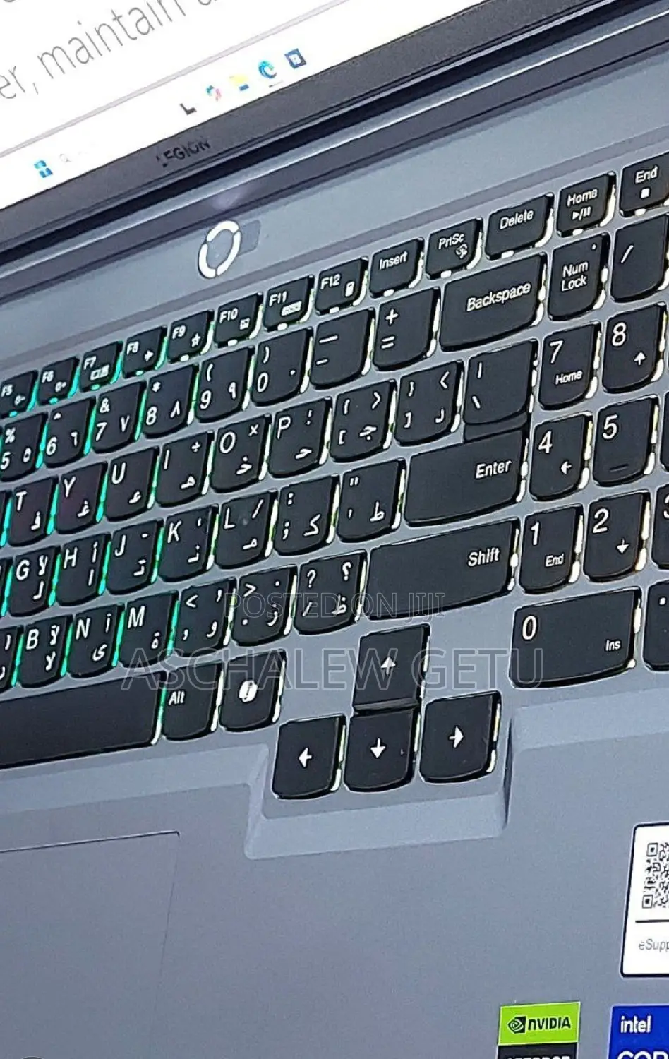 New Laptop Lenovo Legion 5 16GB Intel Core I7 SSD 1T