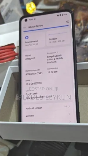 New OnePlus 11 512 GB Black