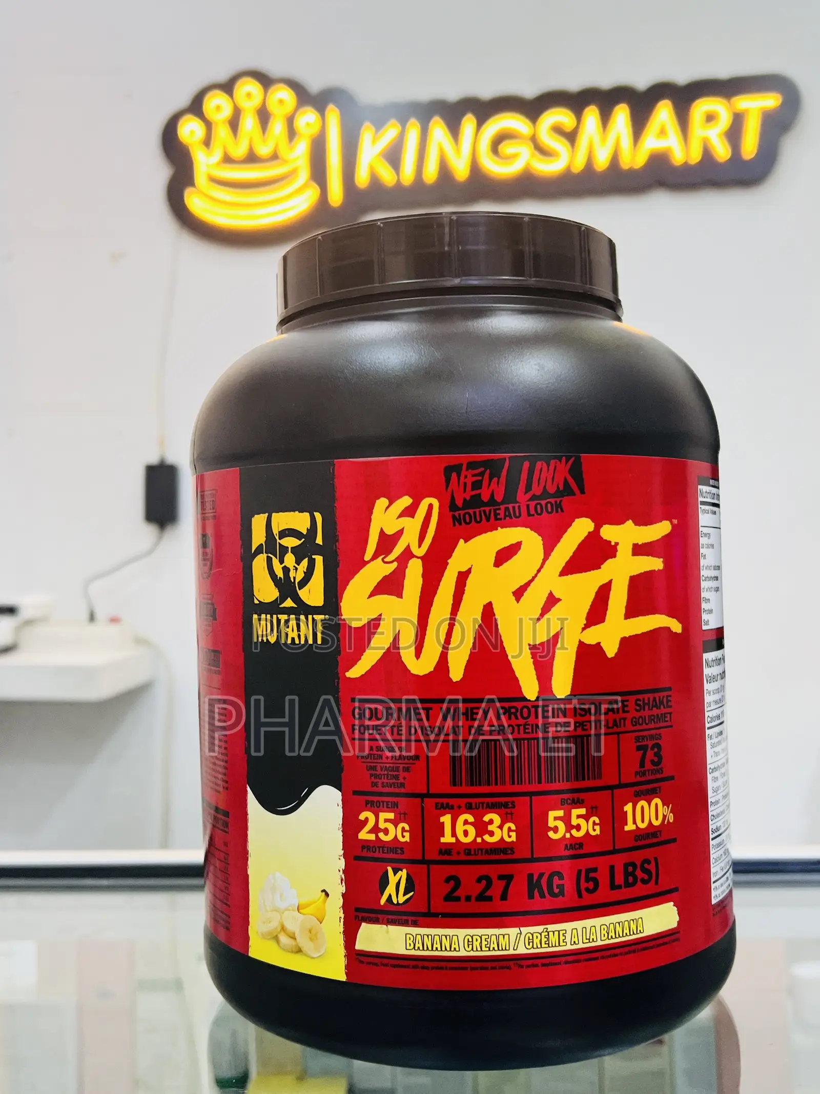 Iso Surge 2.27kg and 74 Servings Isolated Gourmet Whey Prote