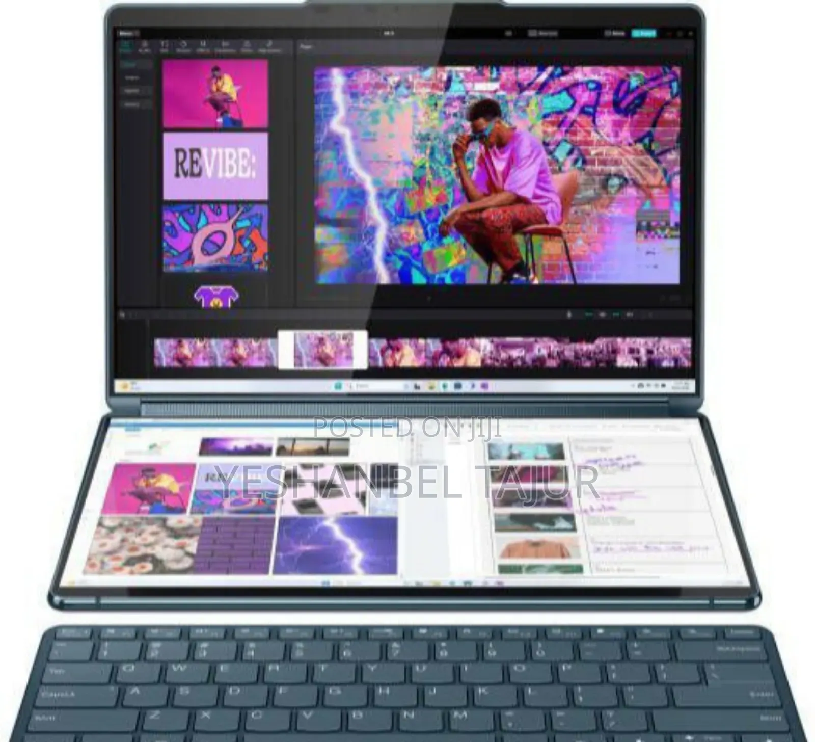 New Laptop Lenovo Yoga Book 9i 16GB Intel Core Ultra 7 SSD 1T