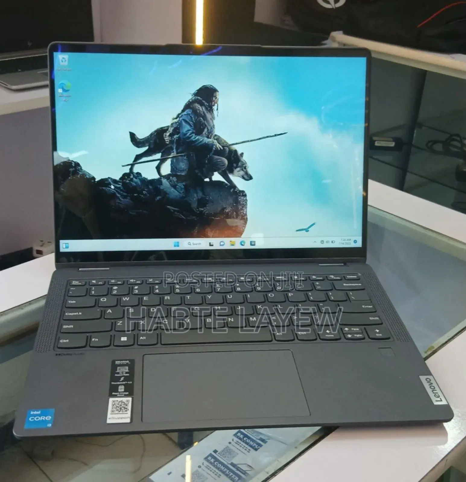 New Laptop Lenovo IdeaPad Flex 14 8GB Intel Core I3 SSD 256GB