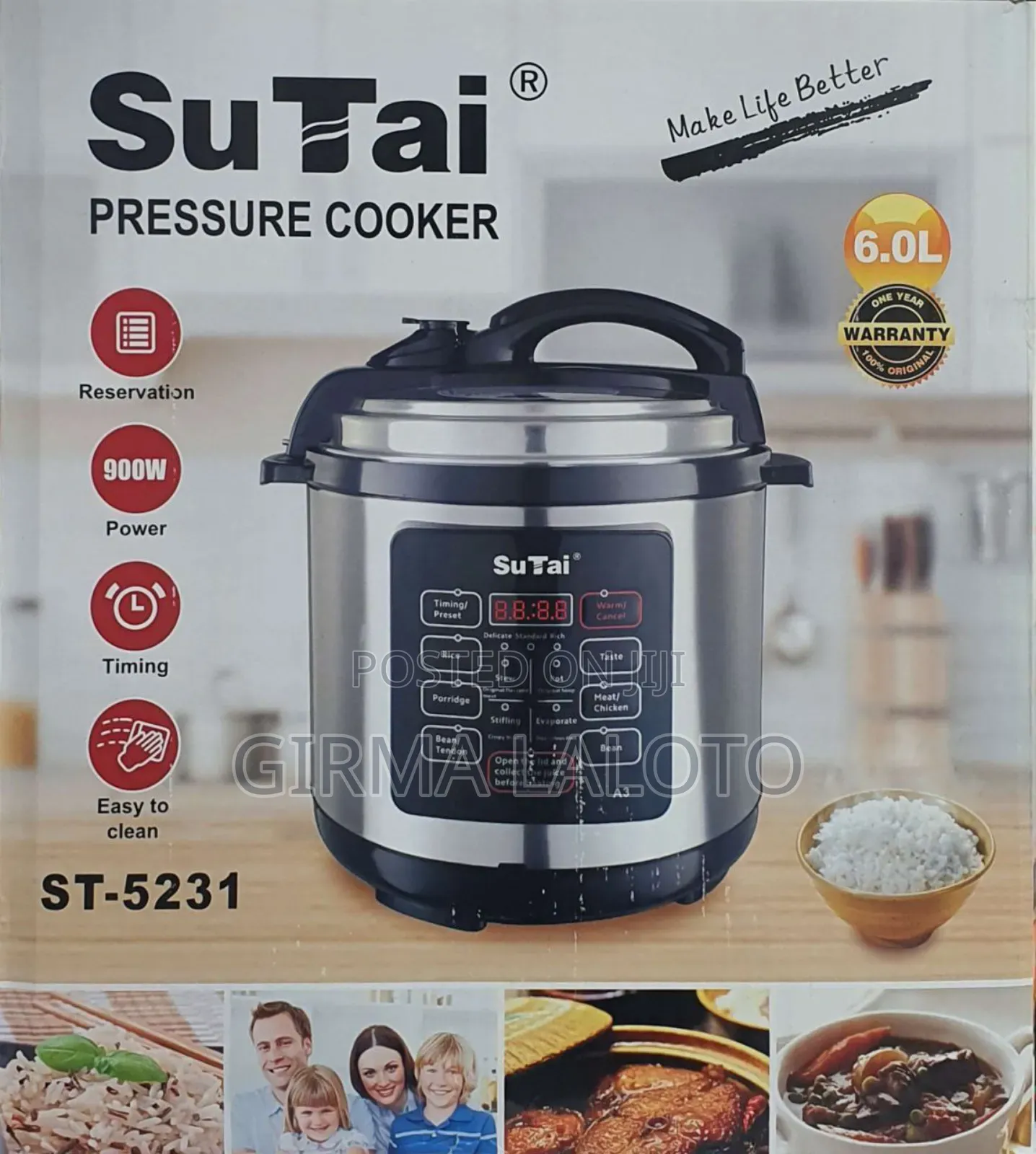 Sutai Electric Pressure Cooker