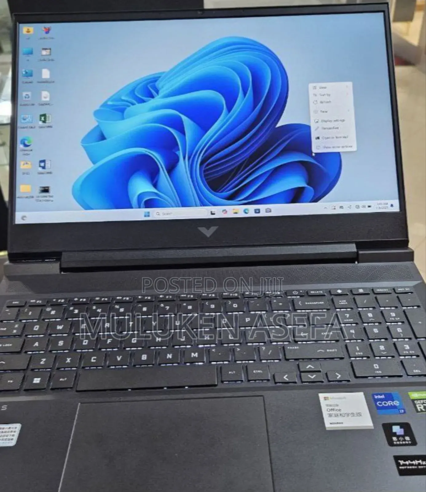 New Laptop HP Victus 16 16GB Intel Core I7 SSD 1T