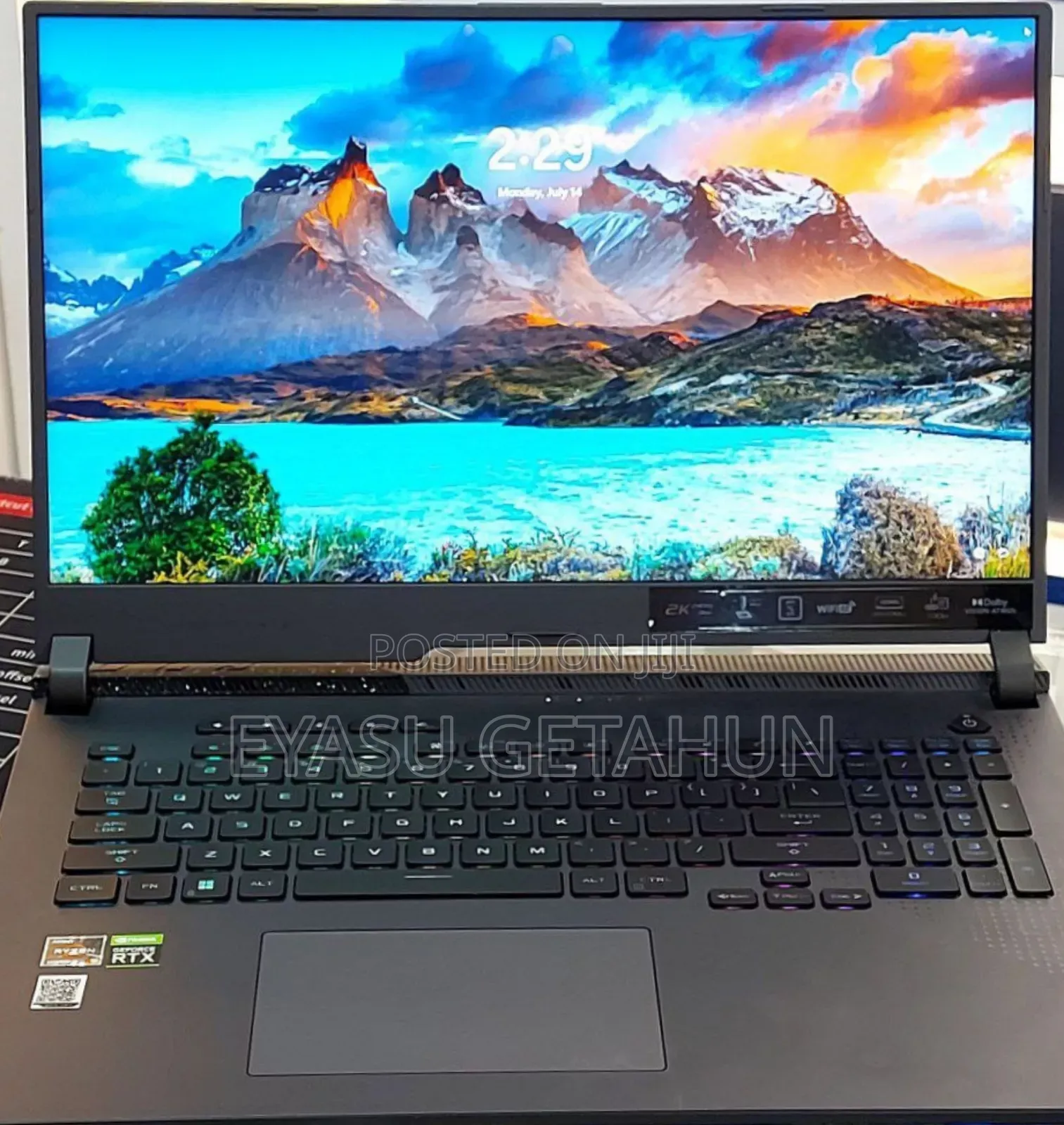 New Laptop Asus ROG Strix G15 16GB AMD Ryzen 9 SSD 1T