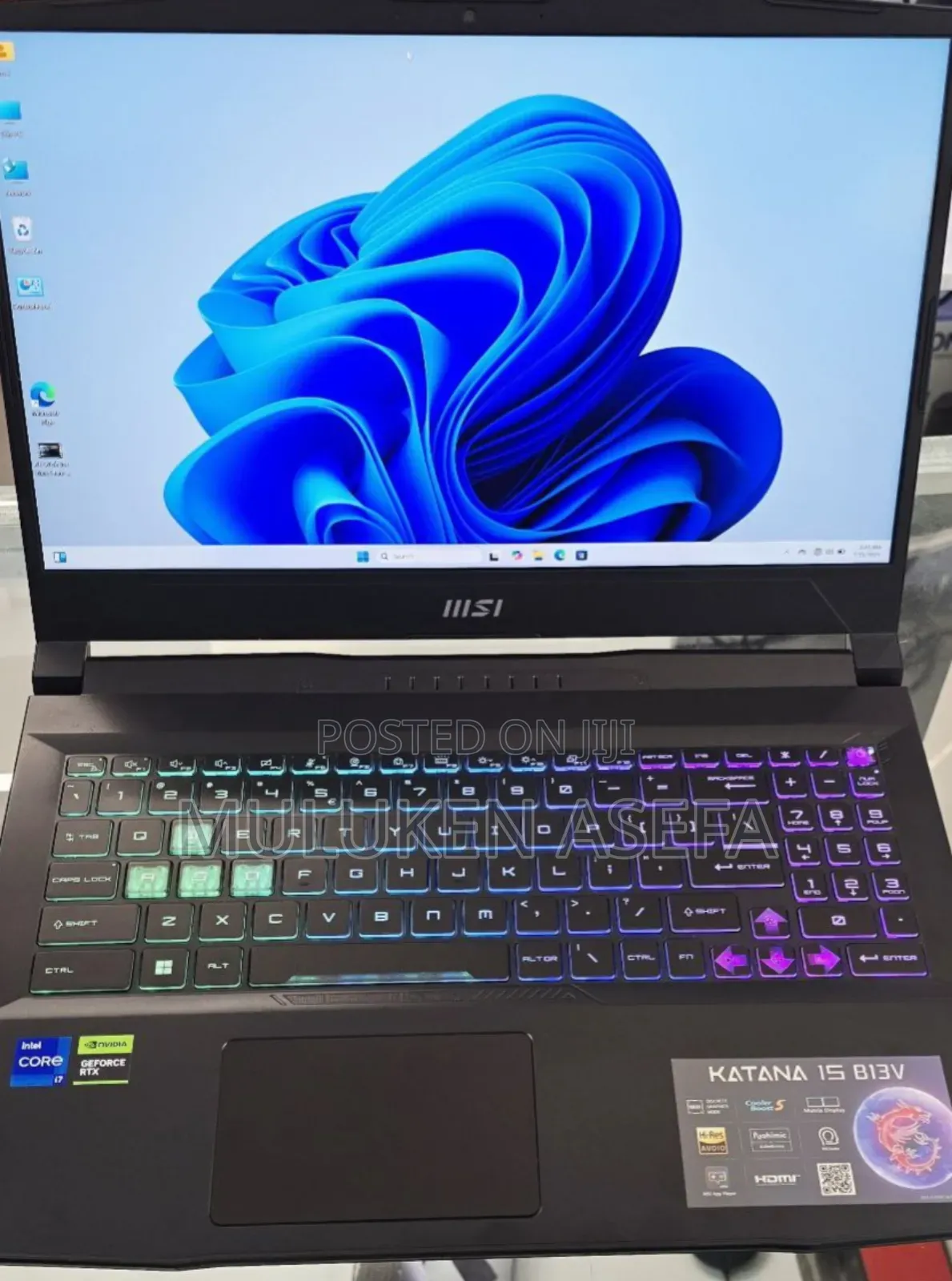 New Laptop MSI Katana 15 16GB Intel Core I7 SSD 512GB