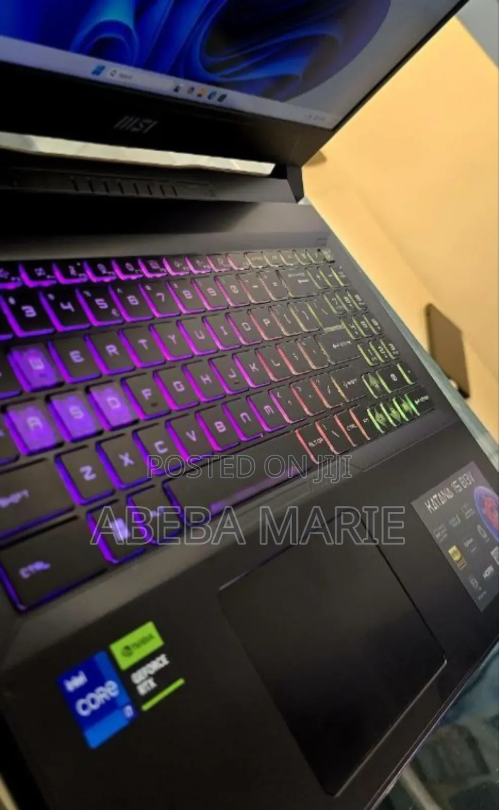 New Laptop MSI Katana 15 16GB Intel Core I7 SSD 1T