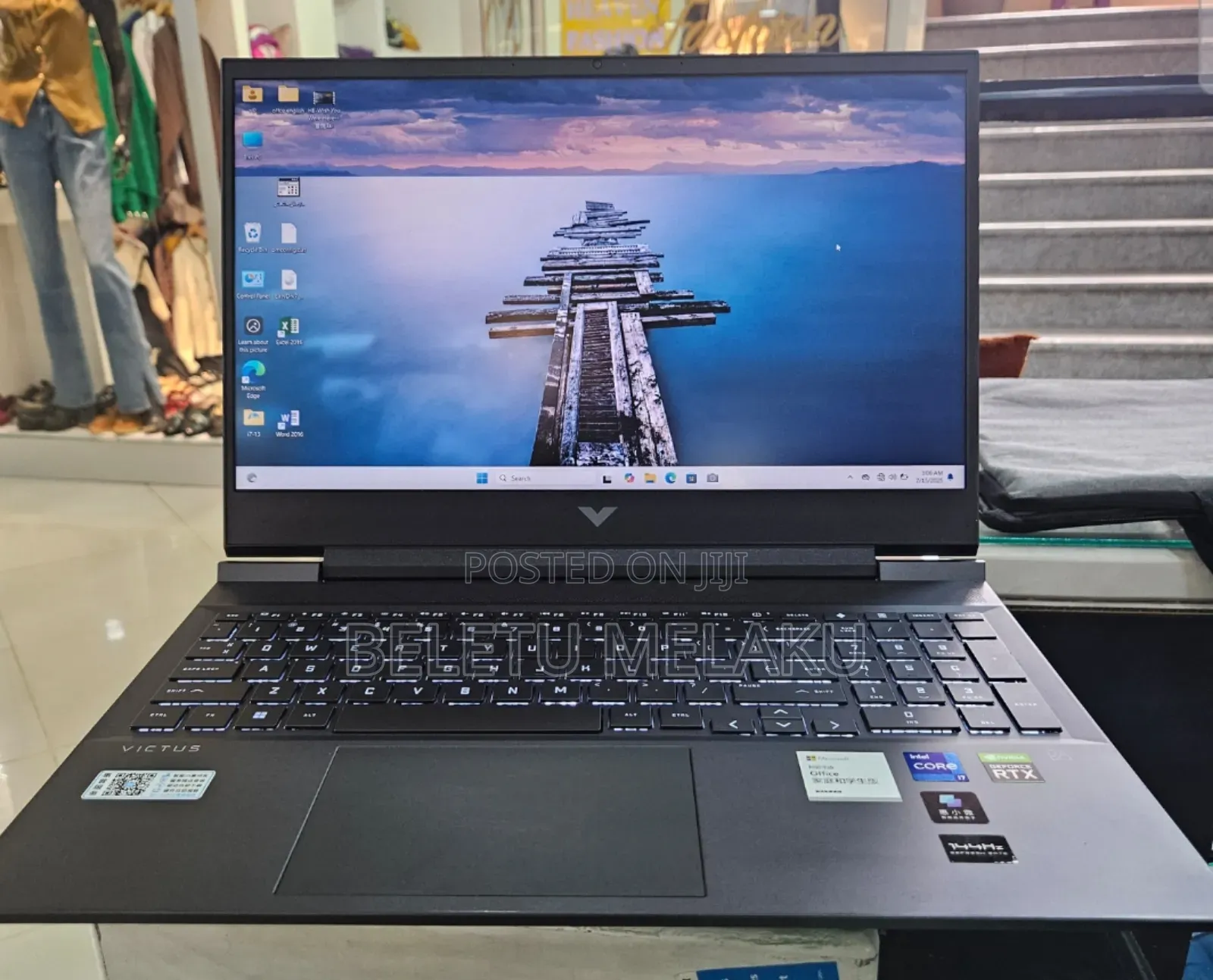 New Laptop HP Victus 16 16GB Intel Core I7 SSD 1T