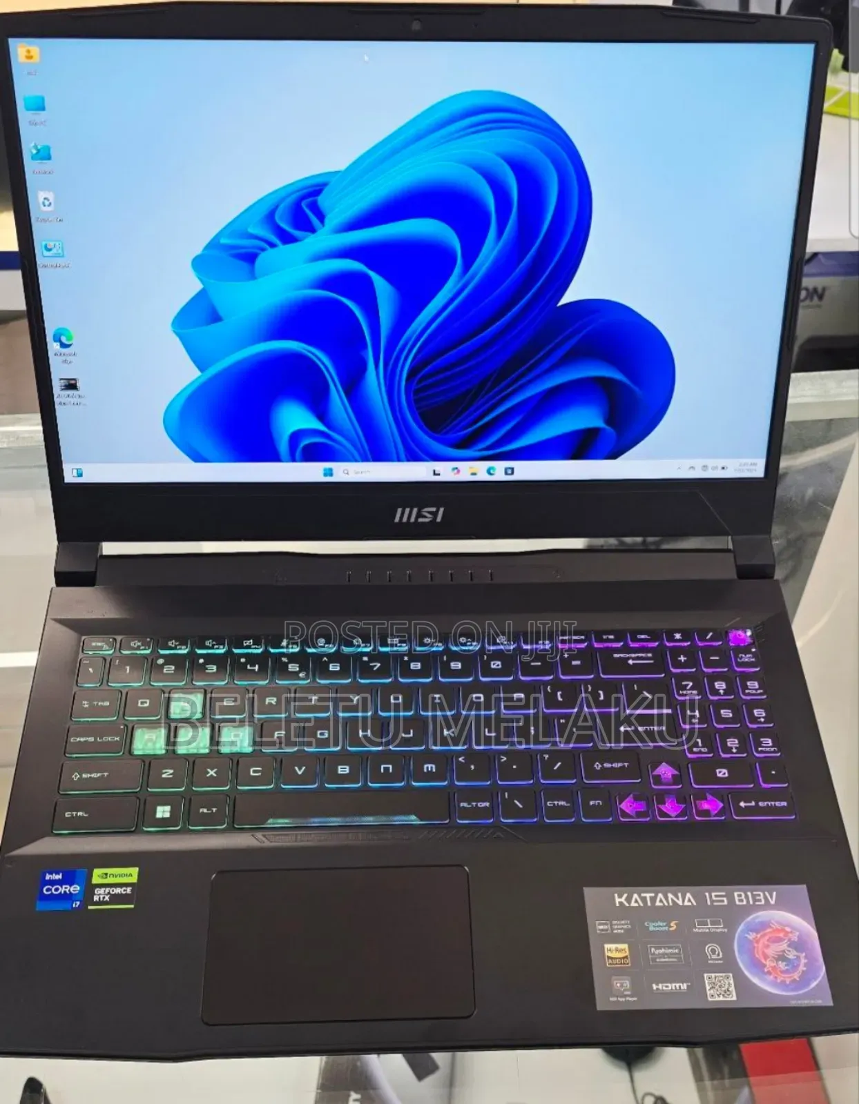 New Laptop MSI Katana 15 16GB Intel Core I7 SSD 512GB